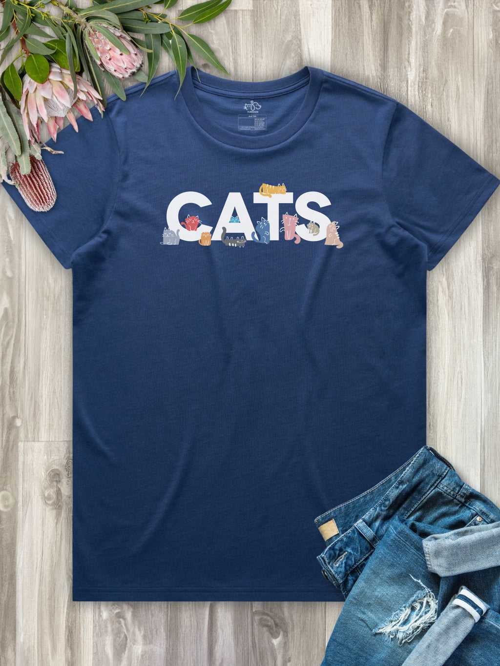 Cats Because People Suck Ava Women's Regular Fit Tee