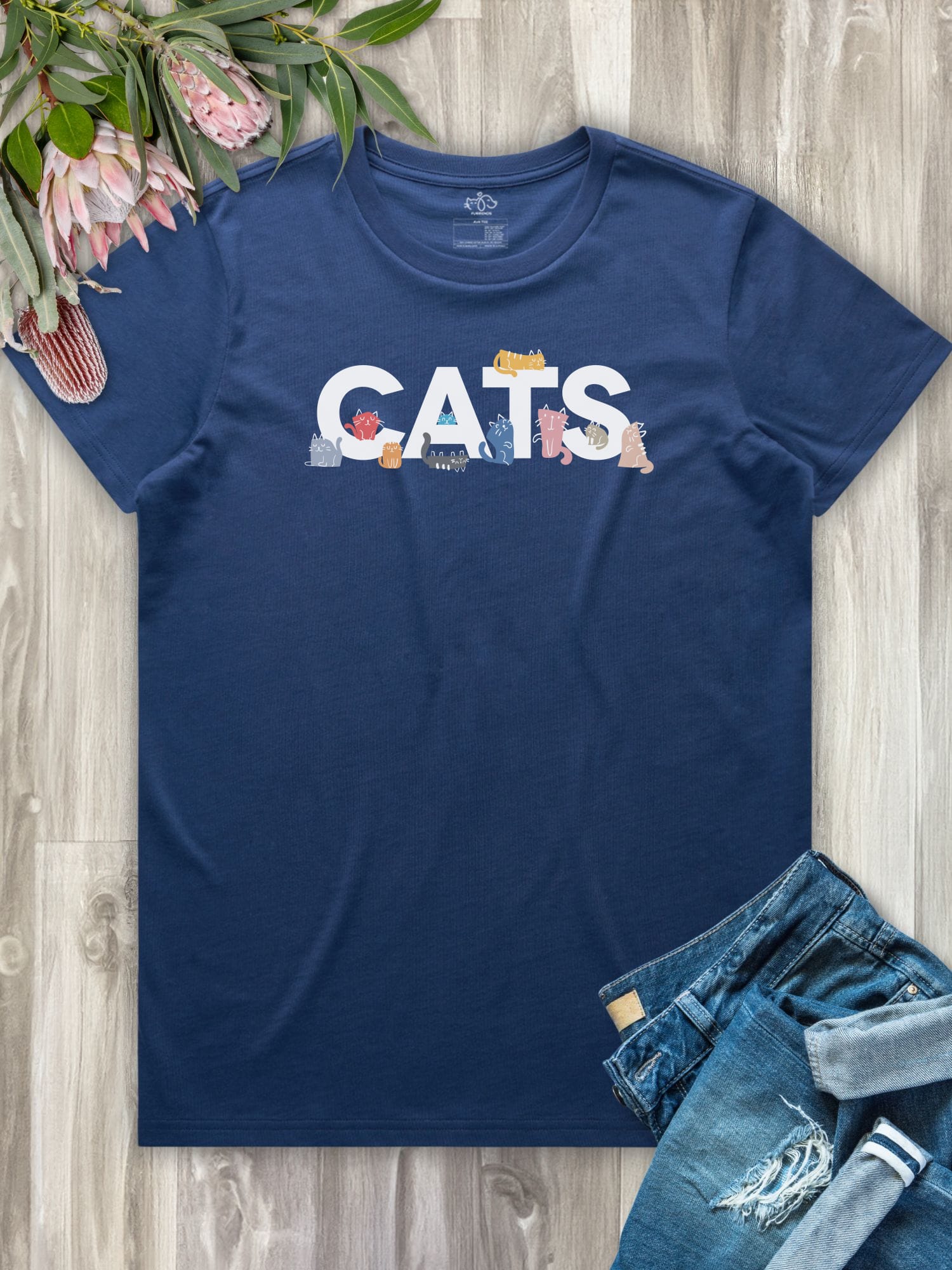 Cats Because People Suck Ava Women's Regular Fit Tee