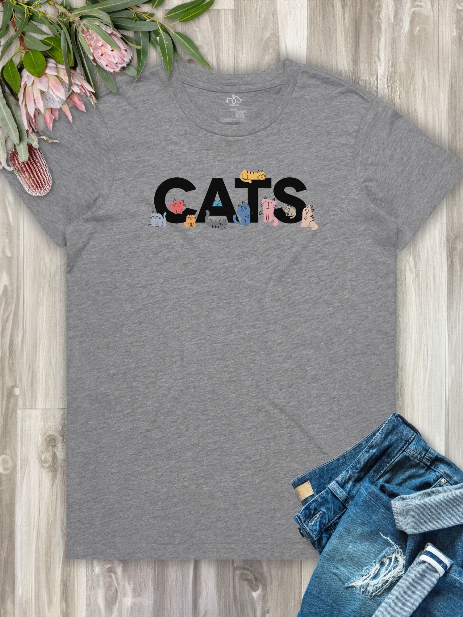 Cats Because People Suck Ava Women's Regular Fit Tee