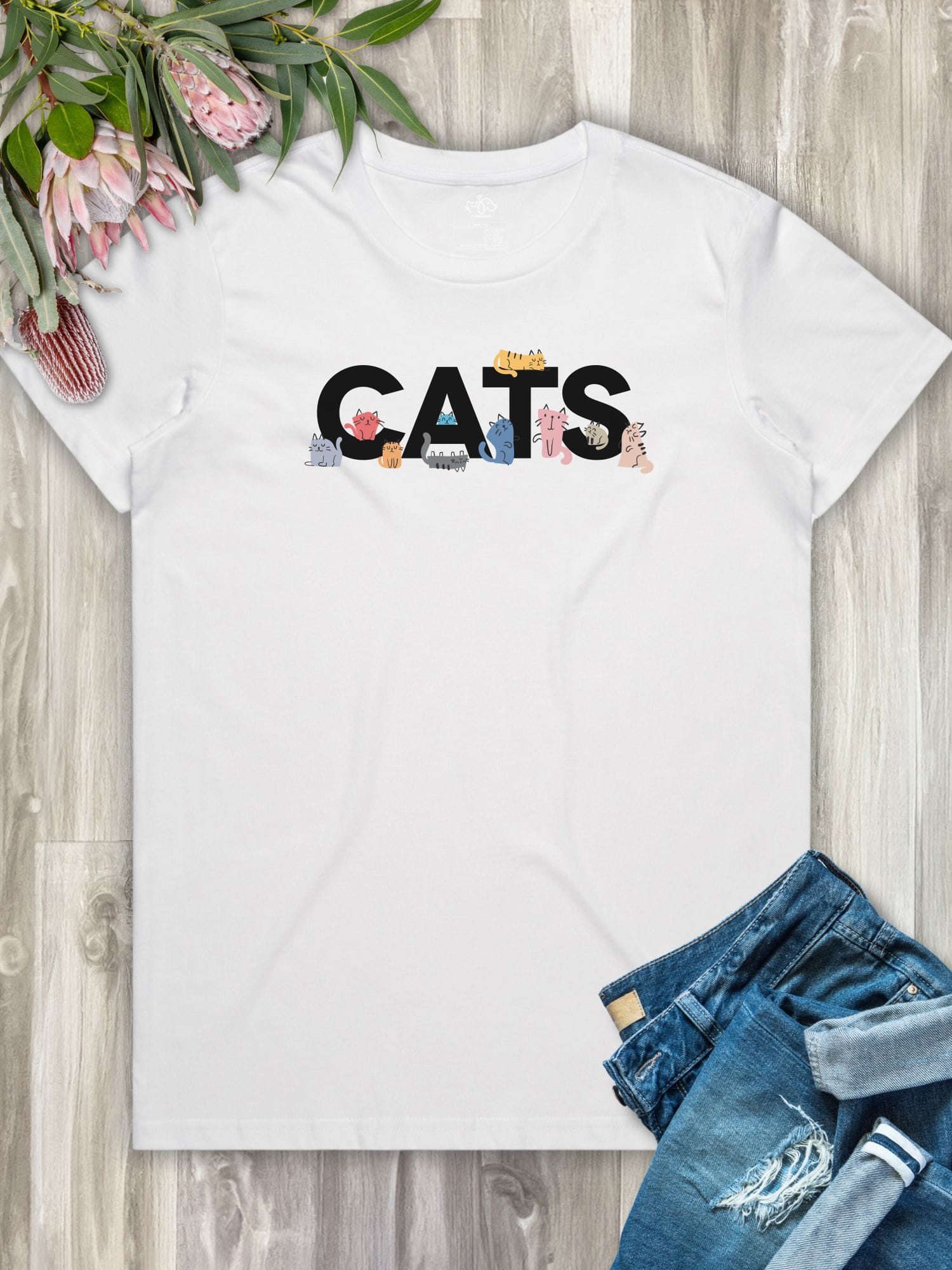Cats Because People Suck Ava Women's Regular Fit Tee