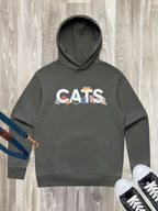 Cats Because People Suck Men's Comfort Hood