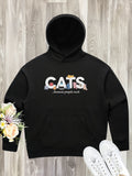 Cats Because People Suck Women's Comfort Hood