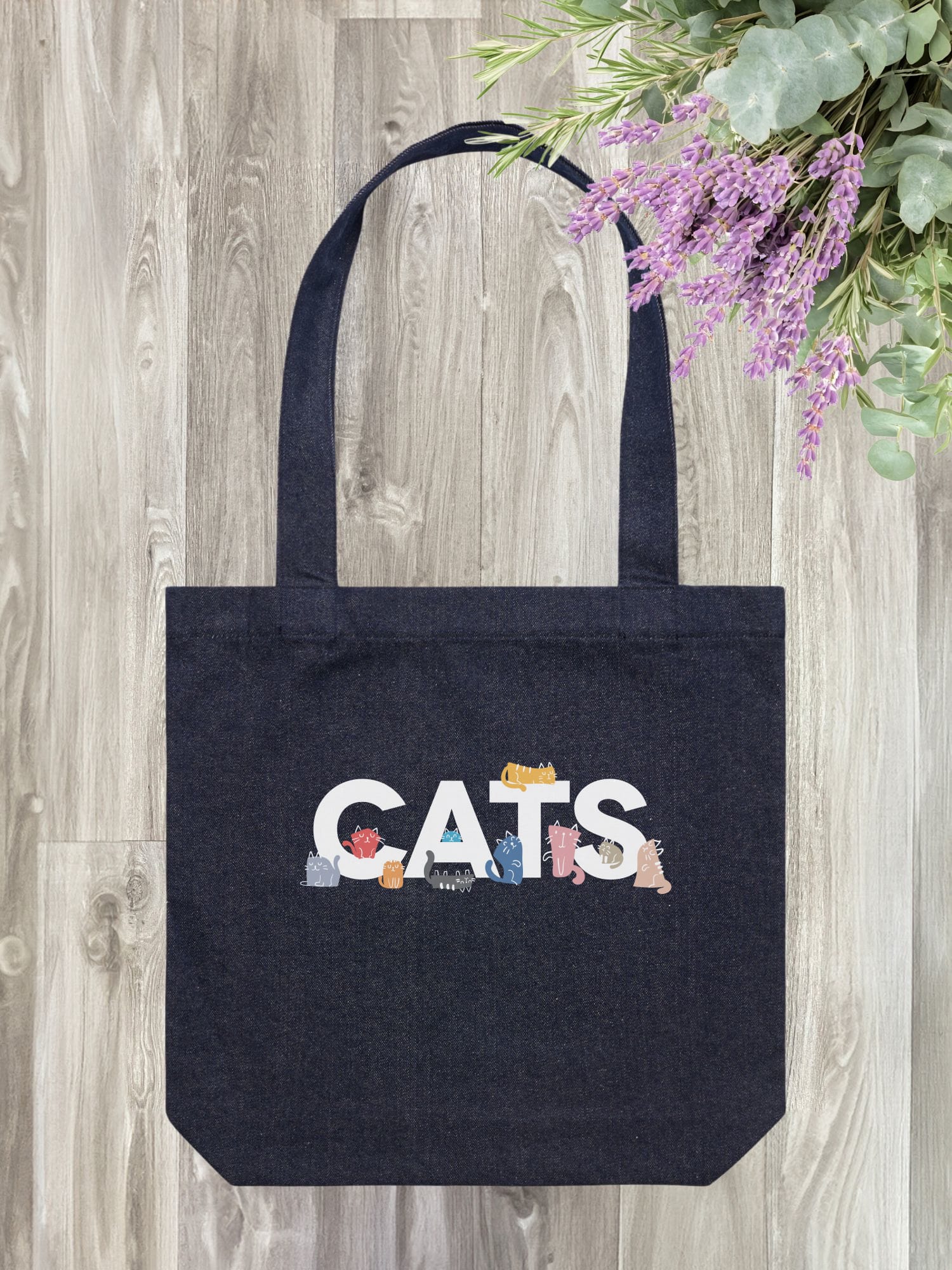 Cats Because People Suck Edith Tote