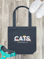 Cats Because People Suck Edith Tote