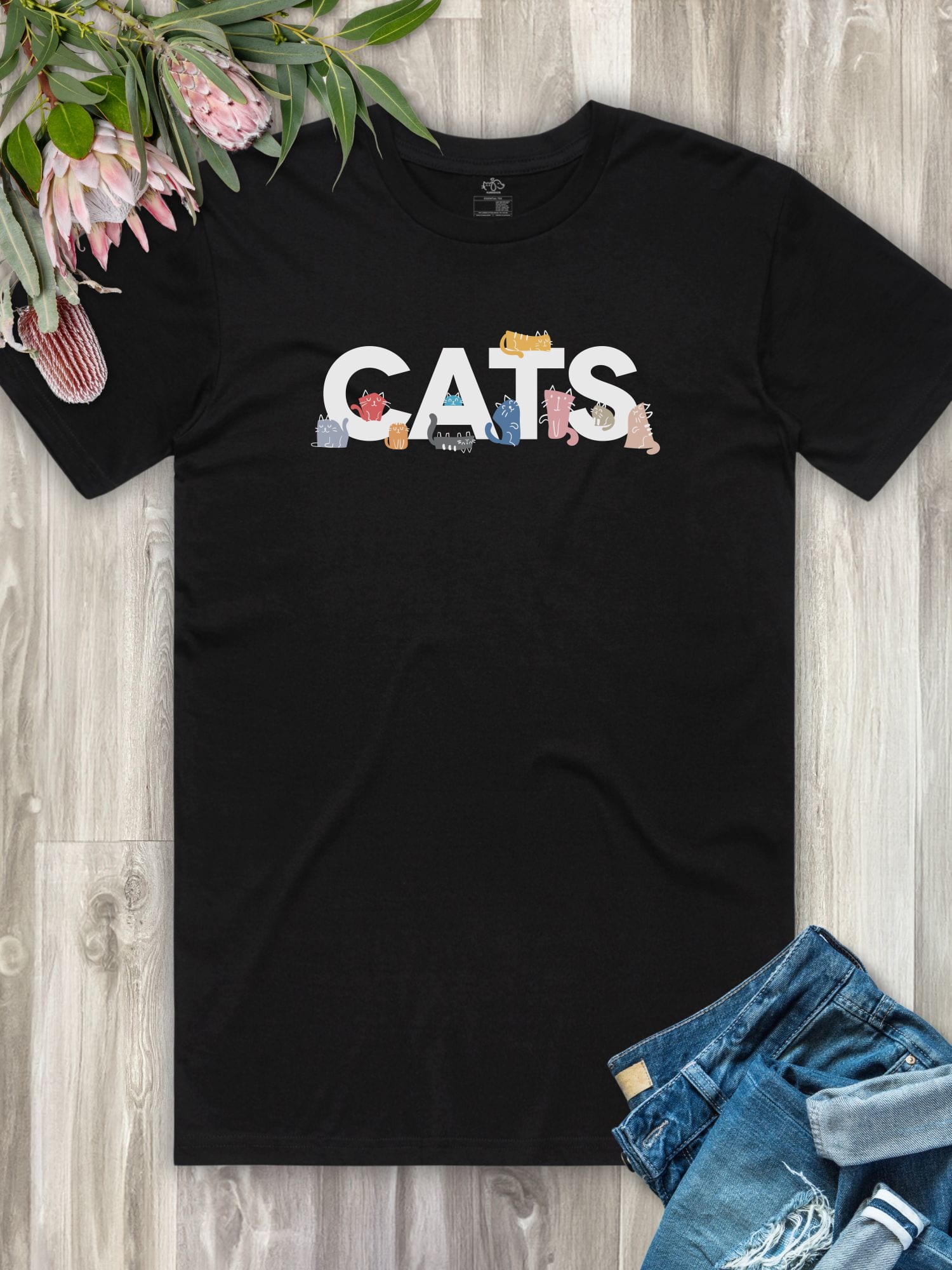 Cats Because People Suck Essential Unisex Tee