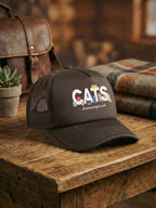 Cats Because People Suck Foam Trucker Cap