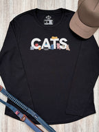 Cats Because People Suck Olivia Women's Long Sleeve Tee