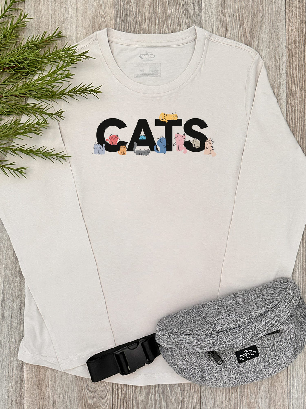 Cats Because People Suck Olivia Women's Long Sleeve Tee