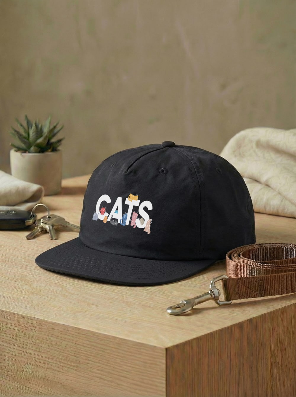 Cats Because People Suck Quick Dry Cap