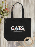 Cats Because People Suck Stella Tote