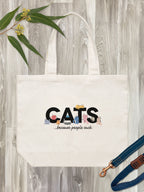 Cats Because People Suck Stella Tote