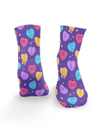 Candy Hearts Ankle Socks