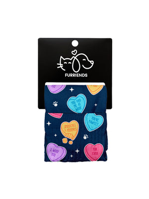 Candy Hearts Ankle Socks