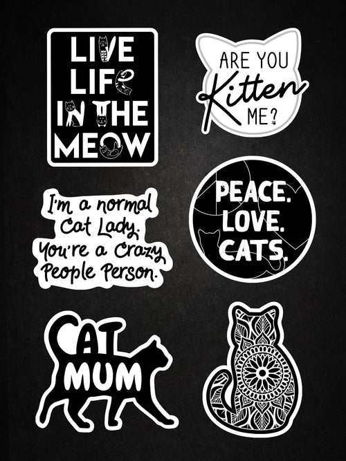 Cat Mum Sticker Pack