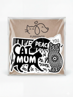 Cat Mum Sticker Pack