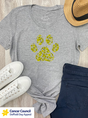 LIMITED EDITION Light After Dark Paw Print Chelsea Slim Fit Tee
