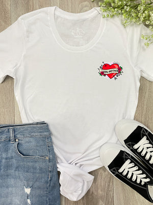 Dog Mother Heart Tattoo Chelsea Slim Fit Tee