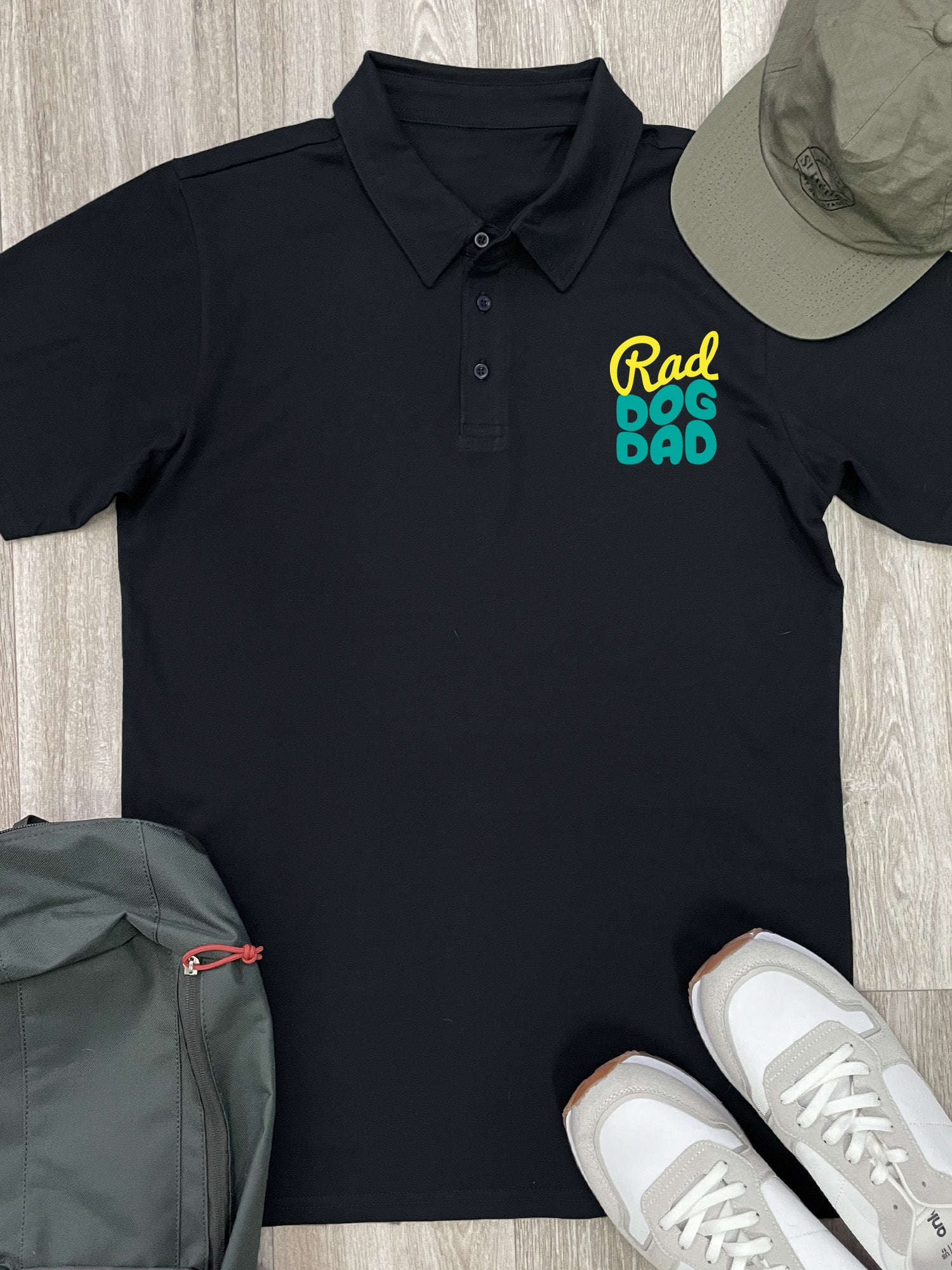 Rad Dog Dad Unisex Polo Shirt