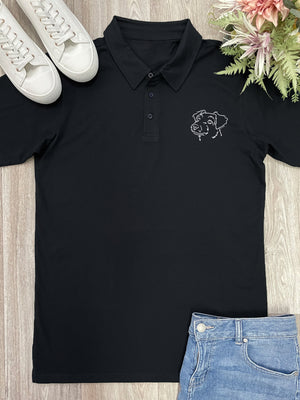 Jack Russell Terrier (Rough Coat) Unisex Polo Shirt