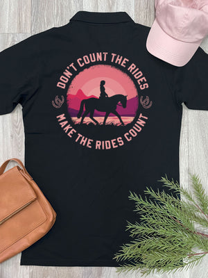 Don't Count The Rides Unisex Polo Shirt