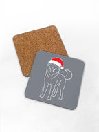 Husky Christmas Edition Coaster