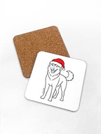 Husky Christmas Edition Coaster