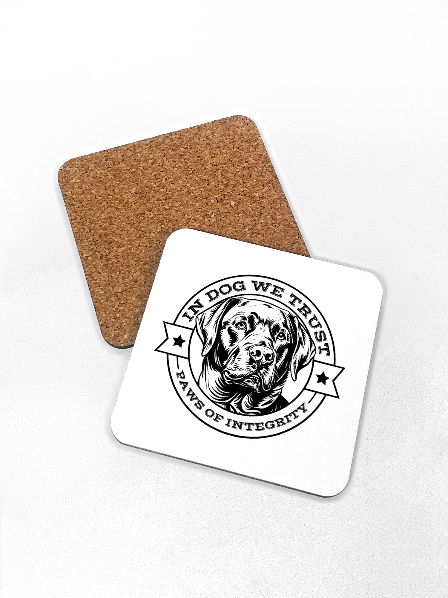 In Dog We Trust Coaster