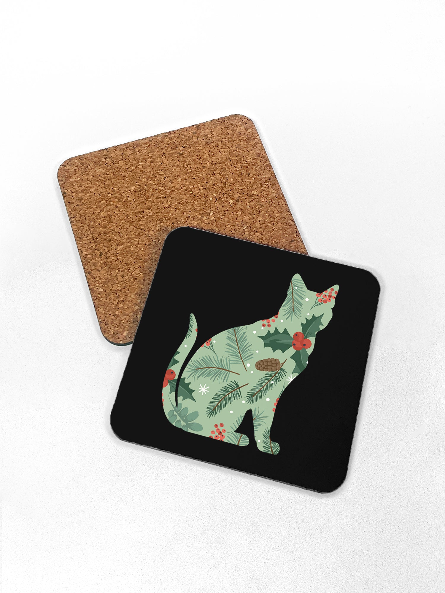 Feline Festive Coaster