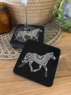 Horse Mandala Coaster