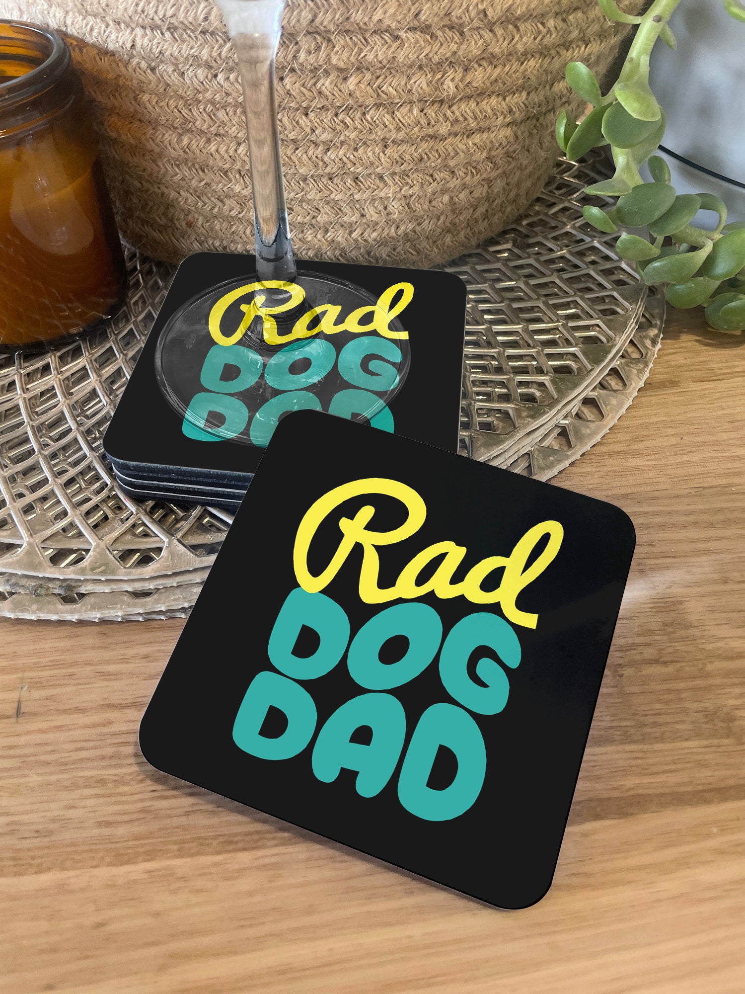 Rad Dog Dad Coaster