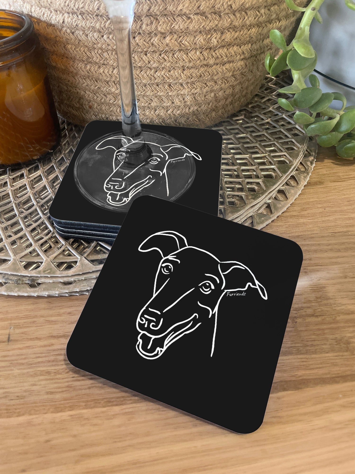 Greyhound Coaster