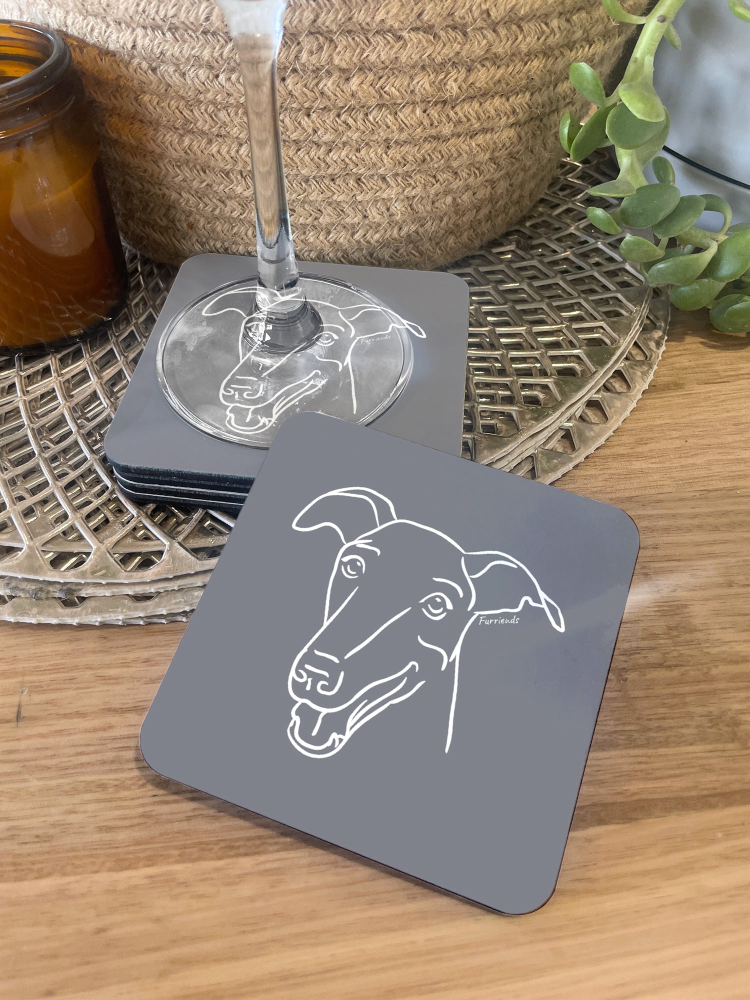 Greyhound Coaster
