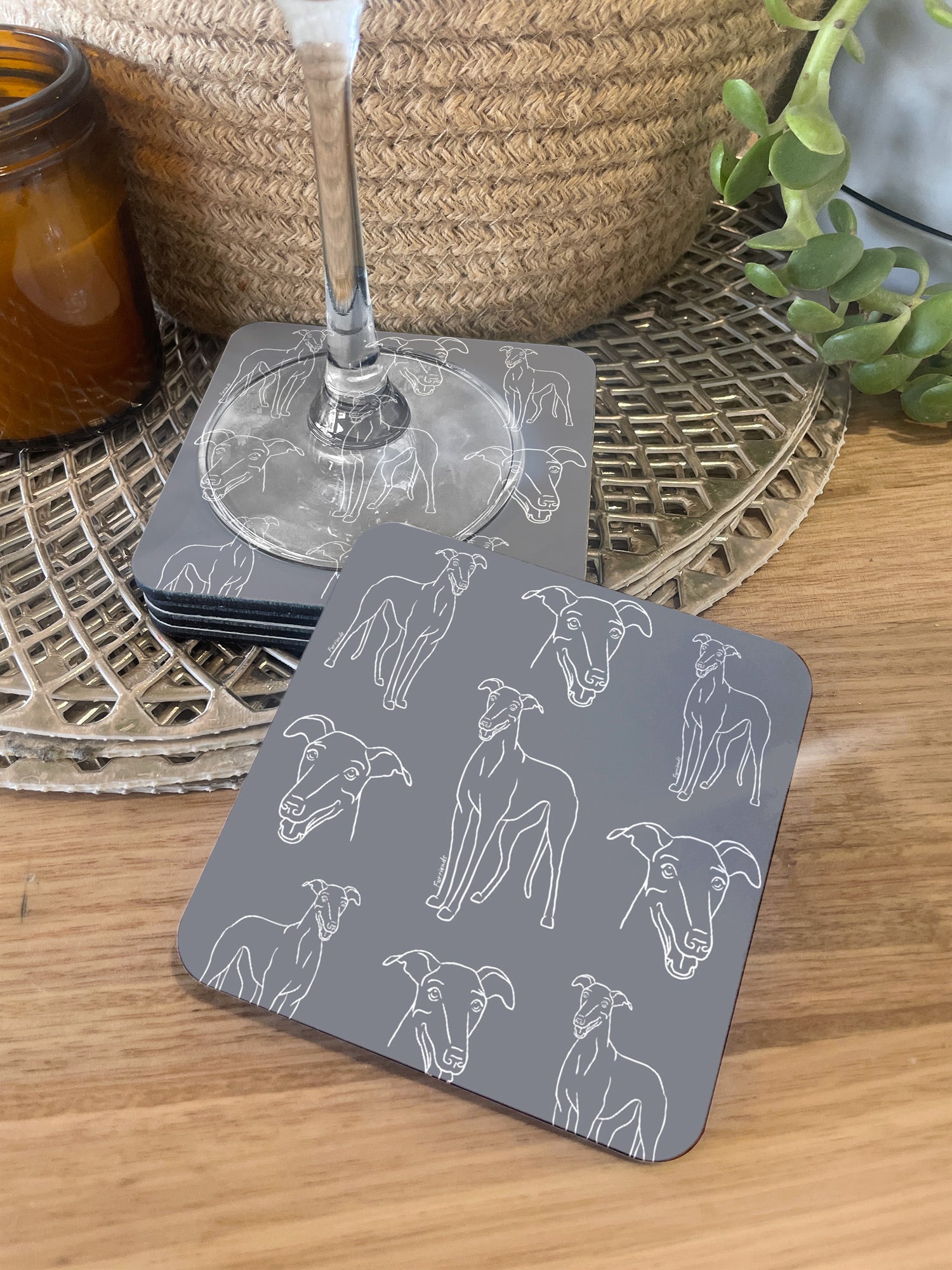 Greyhound Coaster