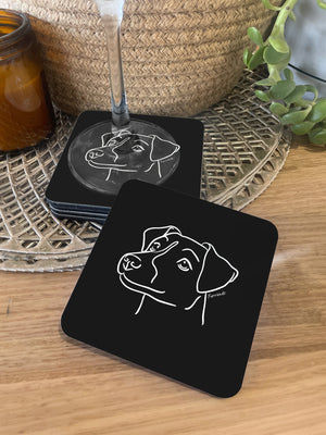 Jack Russell Terrier (Smooth Coat) Coaster
