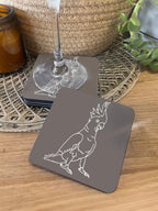 Sulphur-Crested Cockatoo Coaster