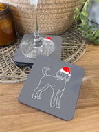 Poodle Christmas Edition Coaster