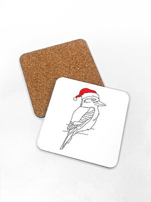 Kookaburra Christmas Edition Coaster