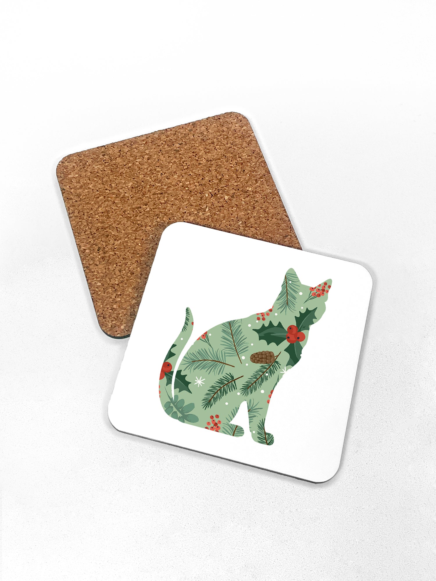 Feline Festive Coaster