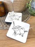 Superb Fairy Wren Coaster