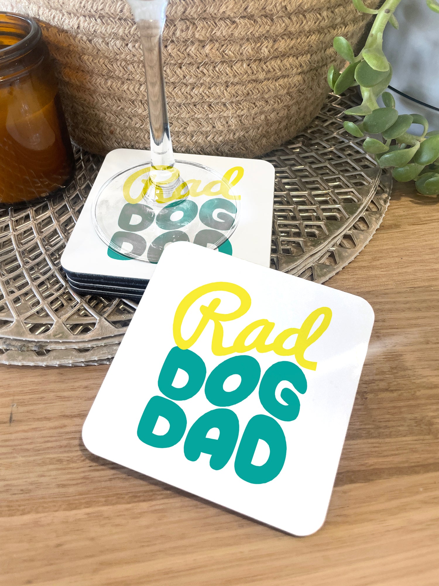 Rad Dog Dad Coaster