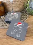 Chihuahua Christmas Edition Coaster