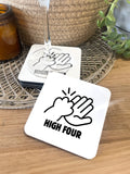 High Four Coaster