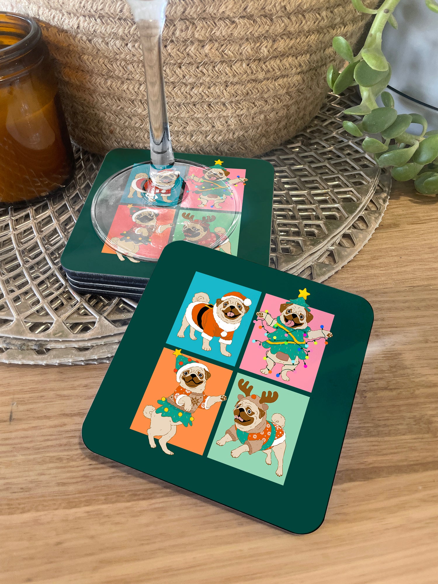Pugmas Coaster