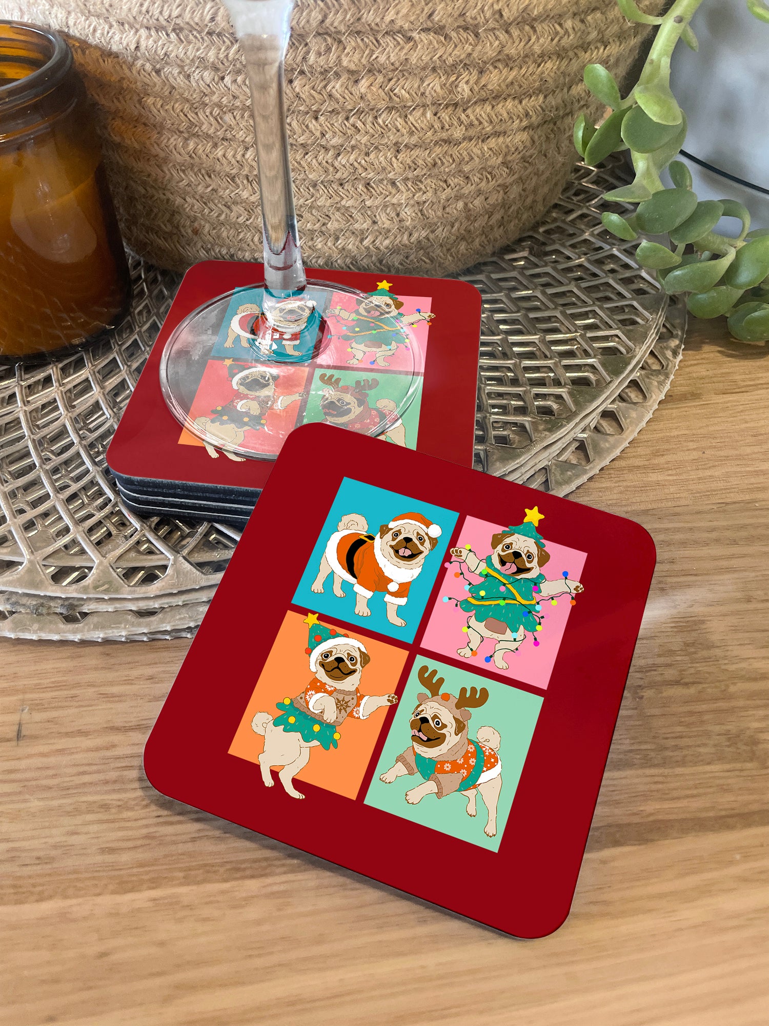 Pugmas Coaster