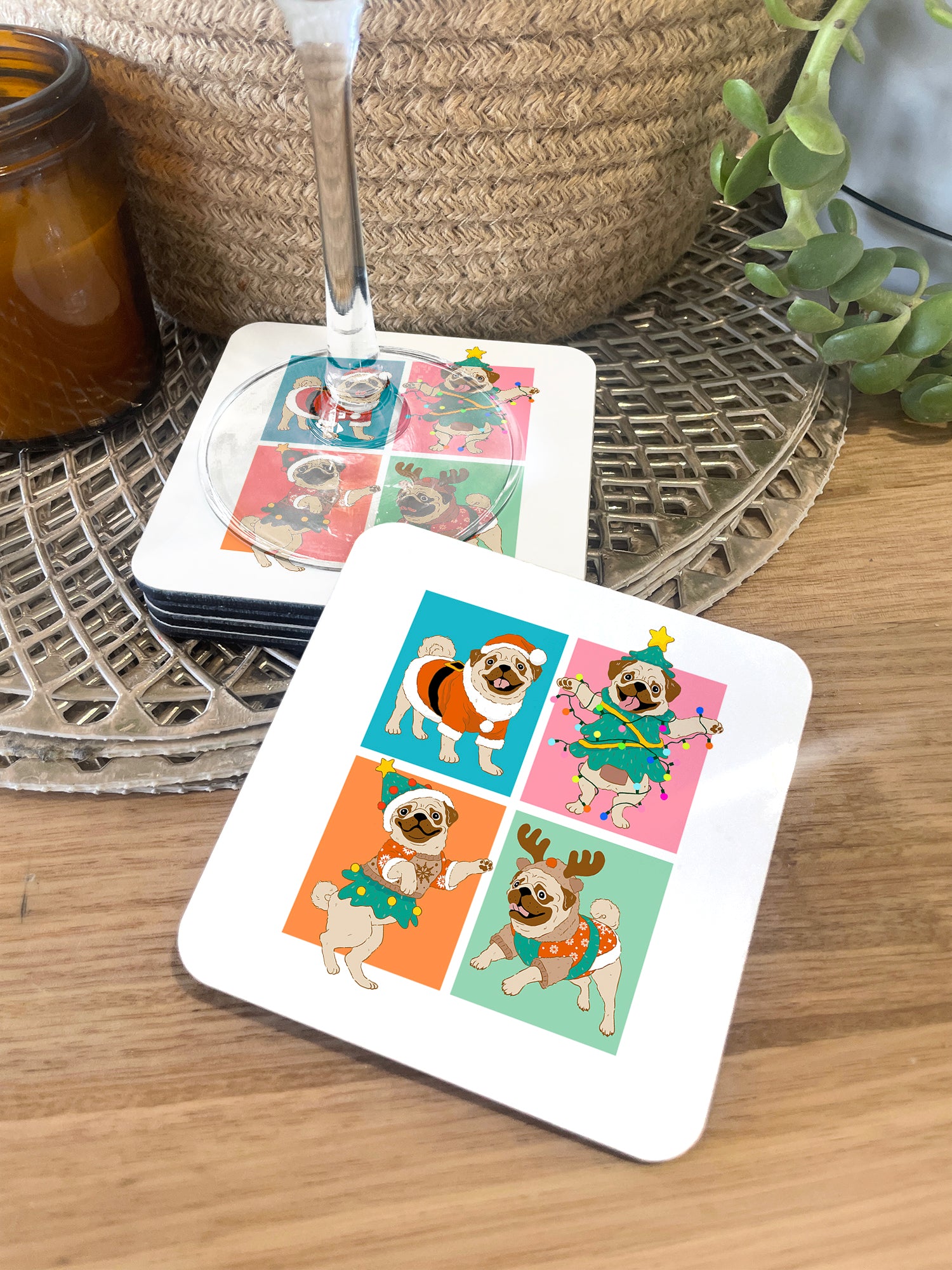 Pugmas Coaster