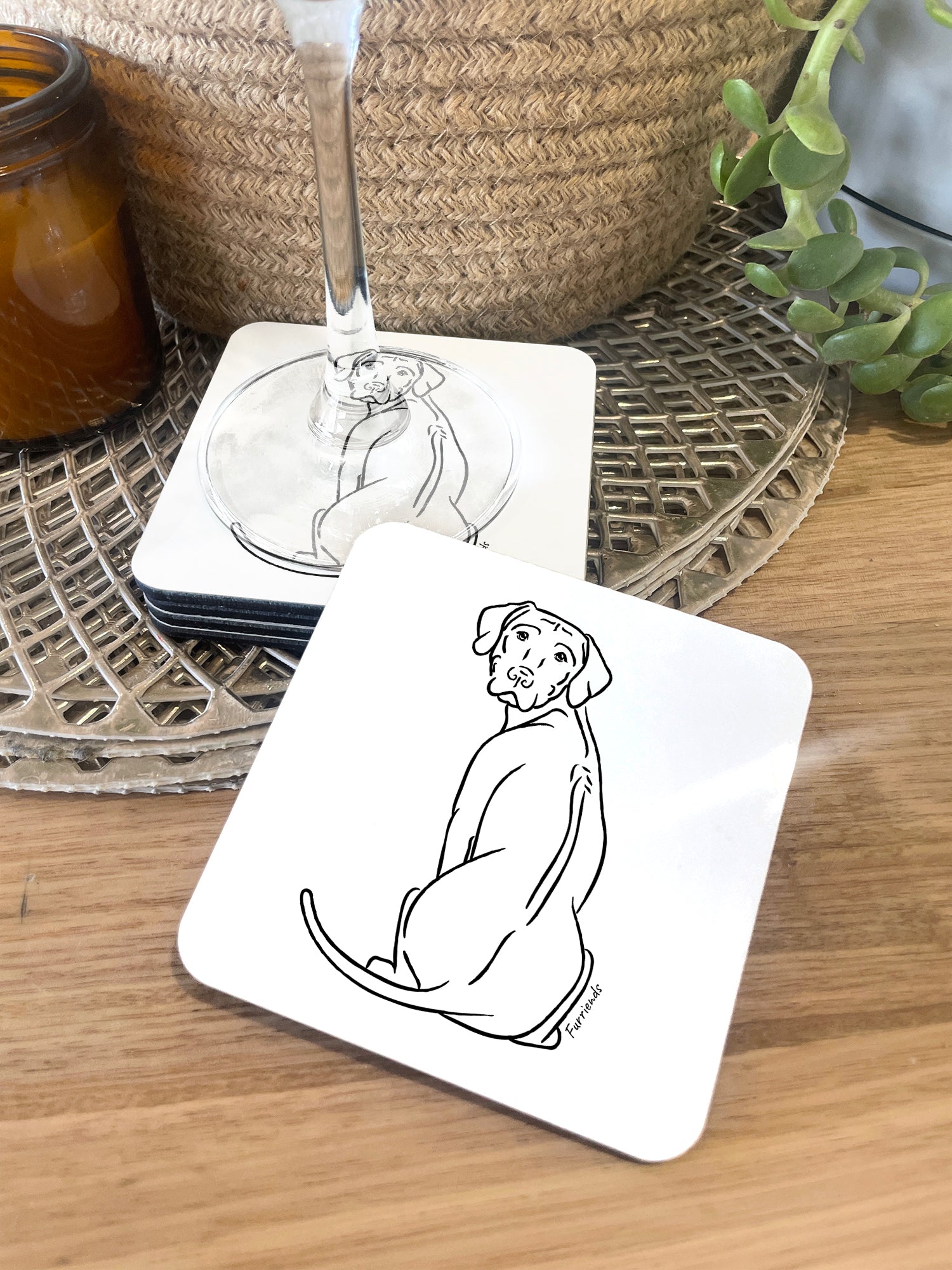 Rhodesian Ridgeback Coaster