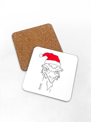 Emu Christmas Edition Coaster