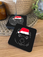 Wombat Christmas Edition Coaster