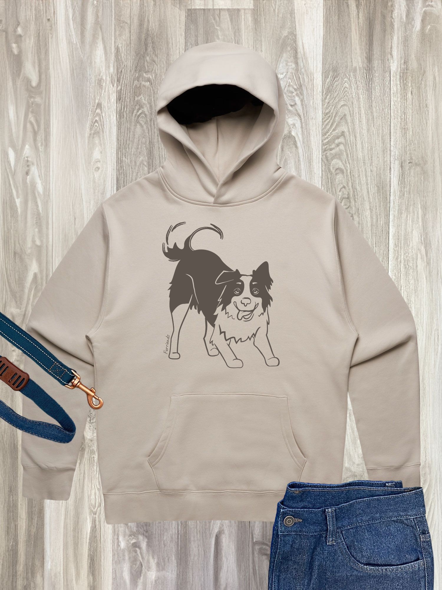 Border Collie Comfort Hood