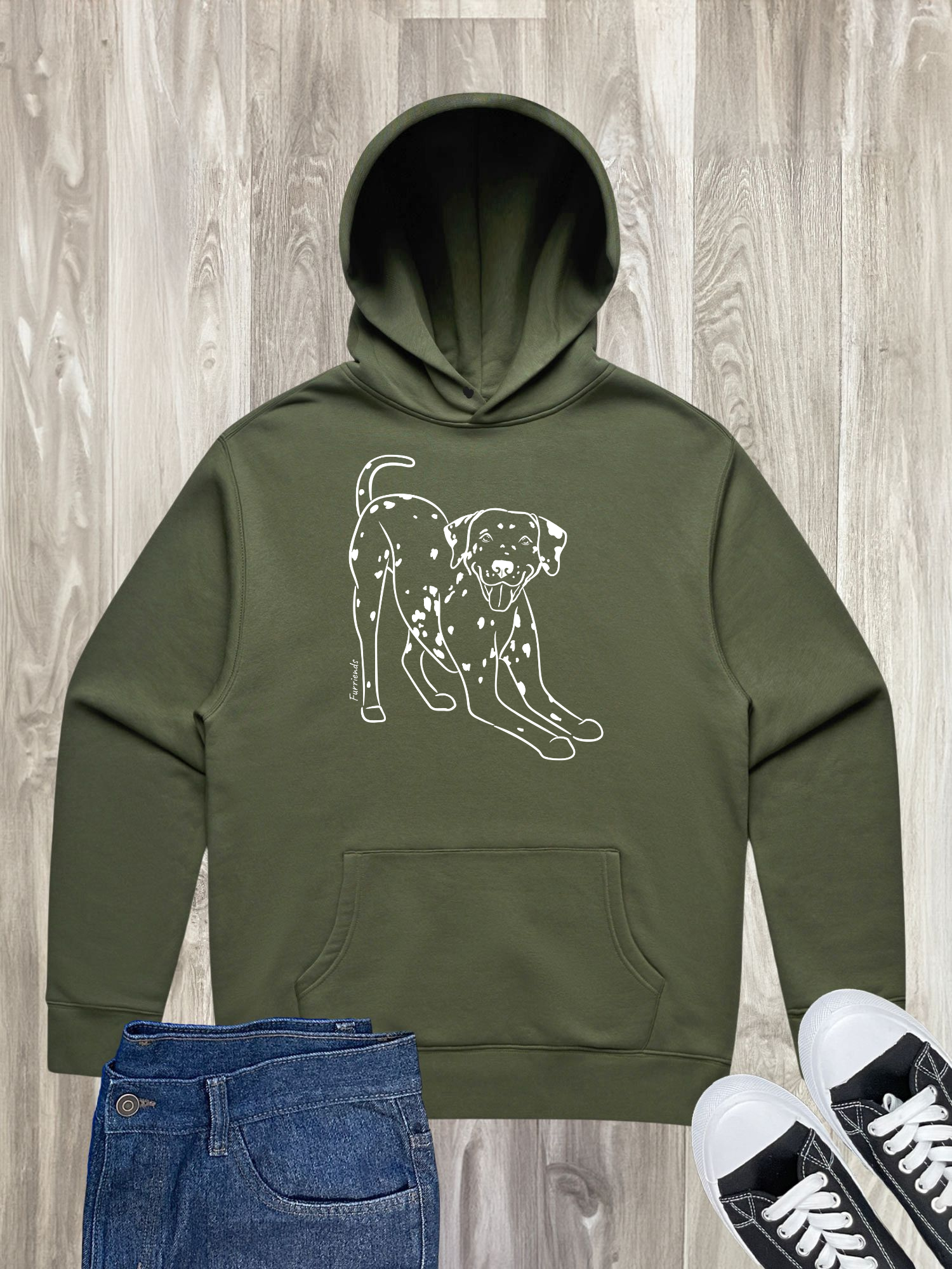 Dalmatian Comfort Hood